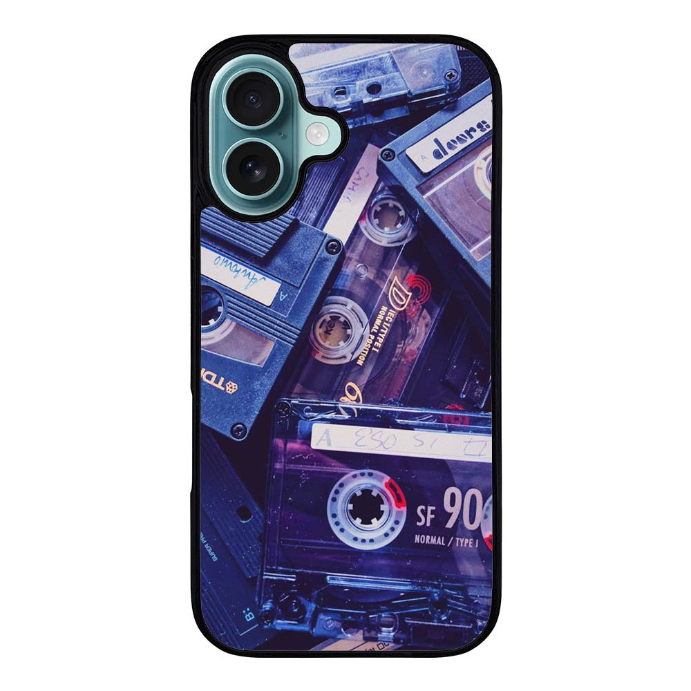 PURPLE CASSETTE  VL000138 iPhone 16 Plus Case Cover