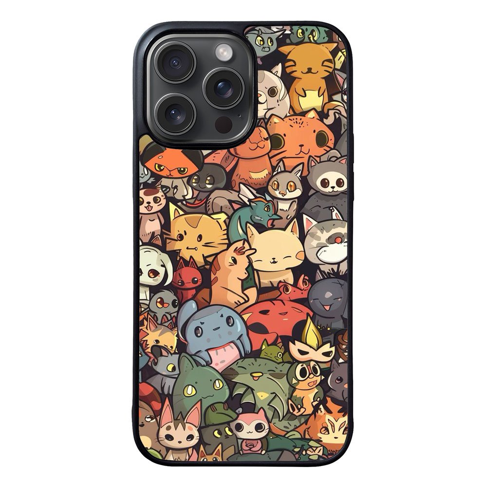 CAT CARTOON VL000147 iPhone 16 Pro Case Cover