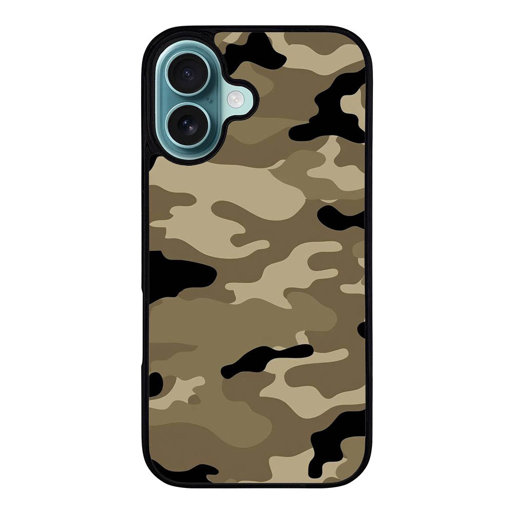 ARMY BROWN CAMO VL00062 iPhone 16 Case Cover