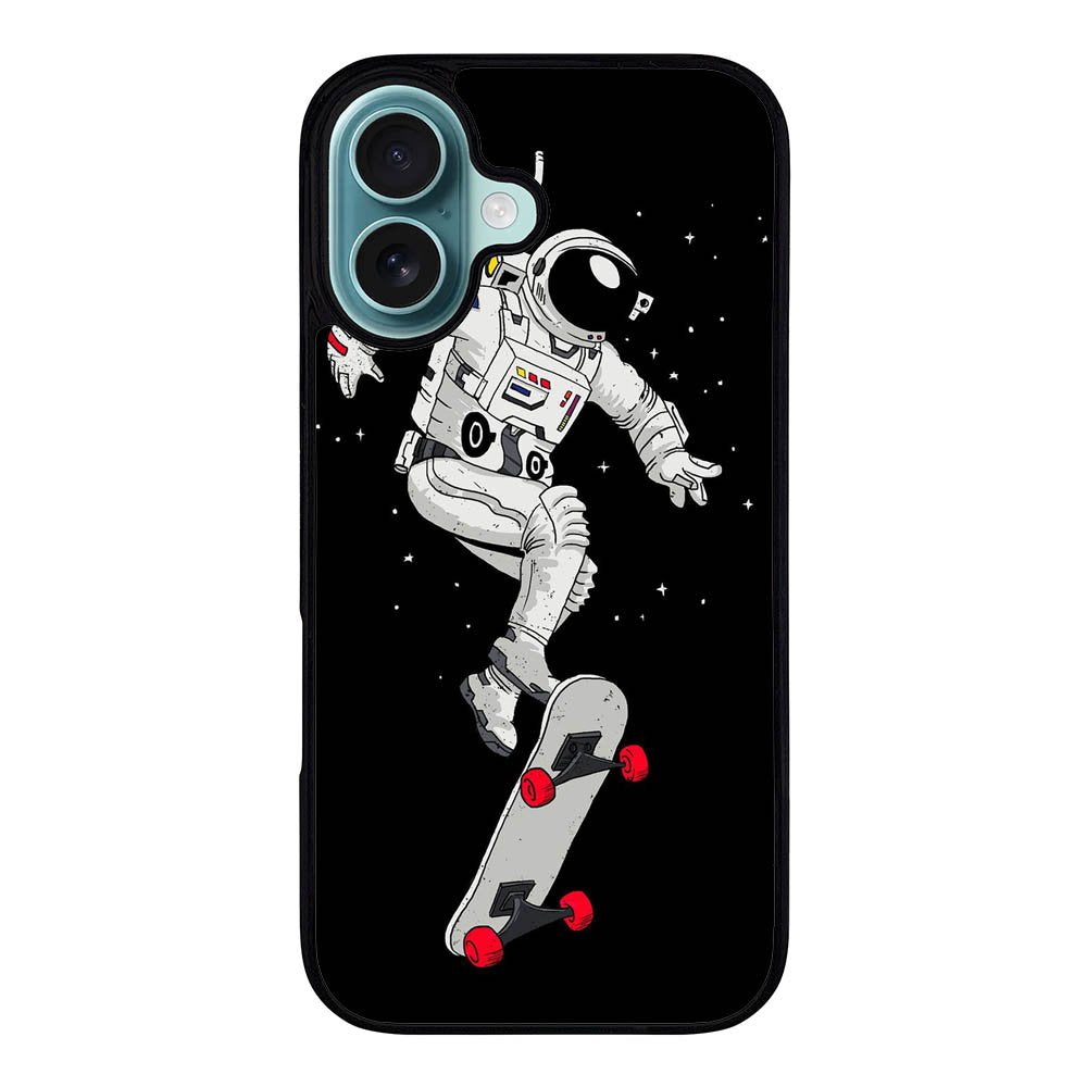 ASTRONAUT SKATEBORDING VL00076 iPhone 16 Plus Case Cover