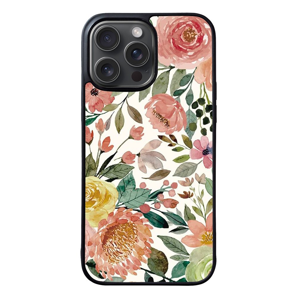 FLORAL FLOWER VL00641 iPhone 16 Pro Case Cover