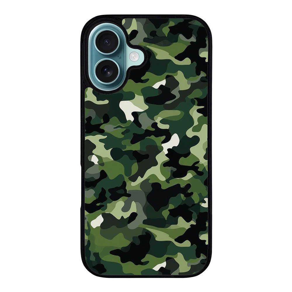 Army Green camo VL0062C iPhone 16 Plus Case Cover
