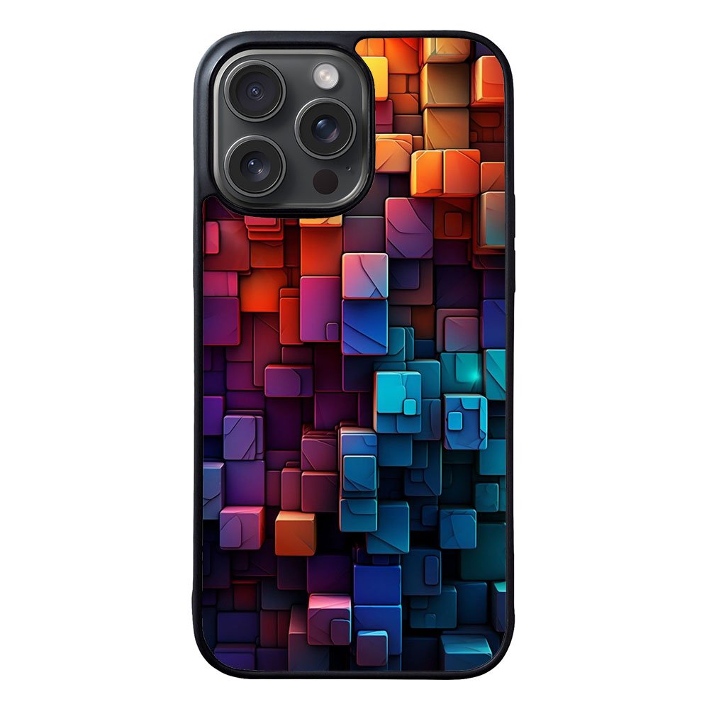 Colorfull cubes VL0236 iPhone 16 Pro Case Cover