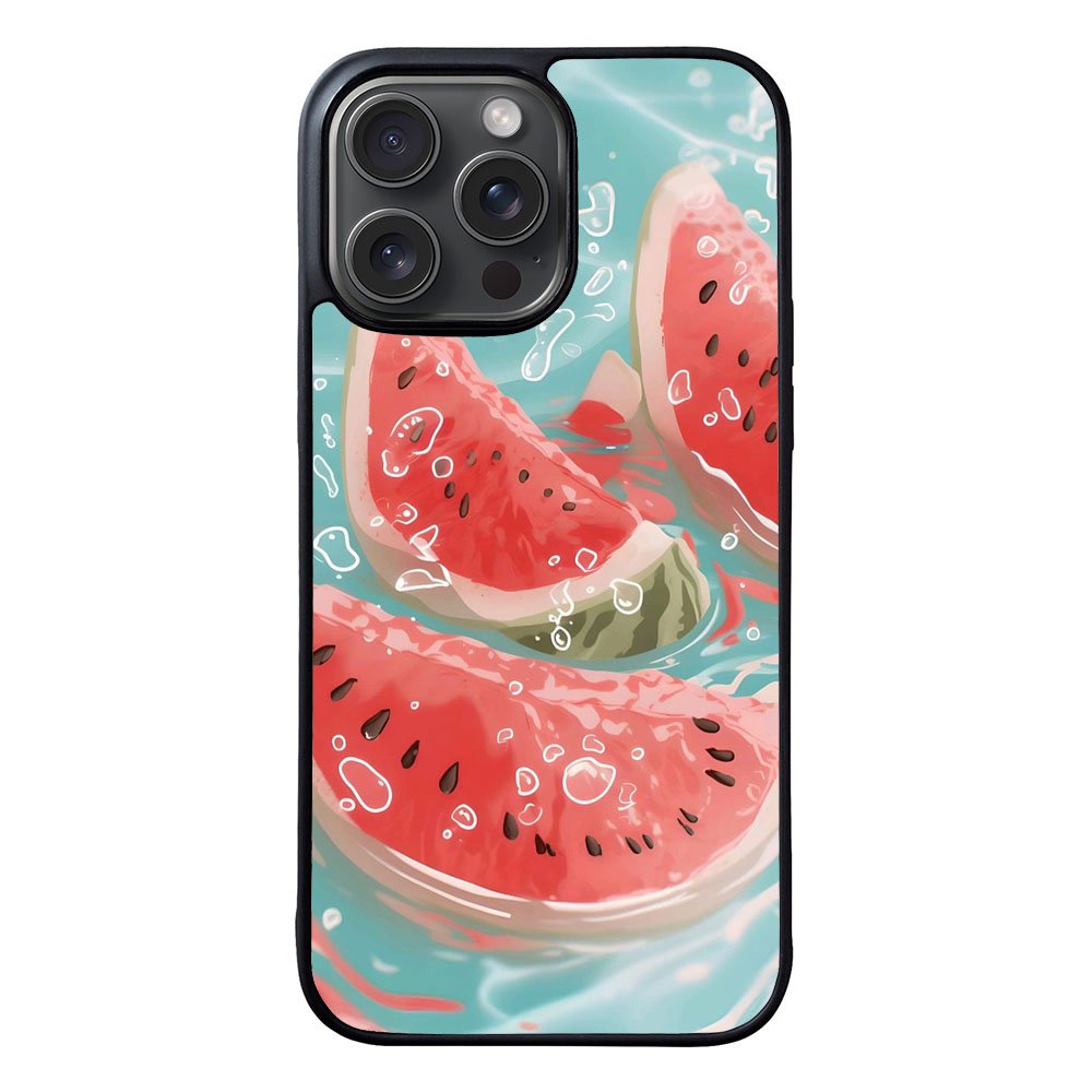 Water splash watermelon VL0252 iPhone 16 Pro Max Case Cover