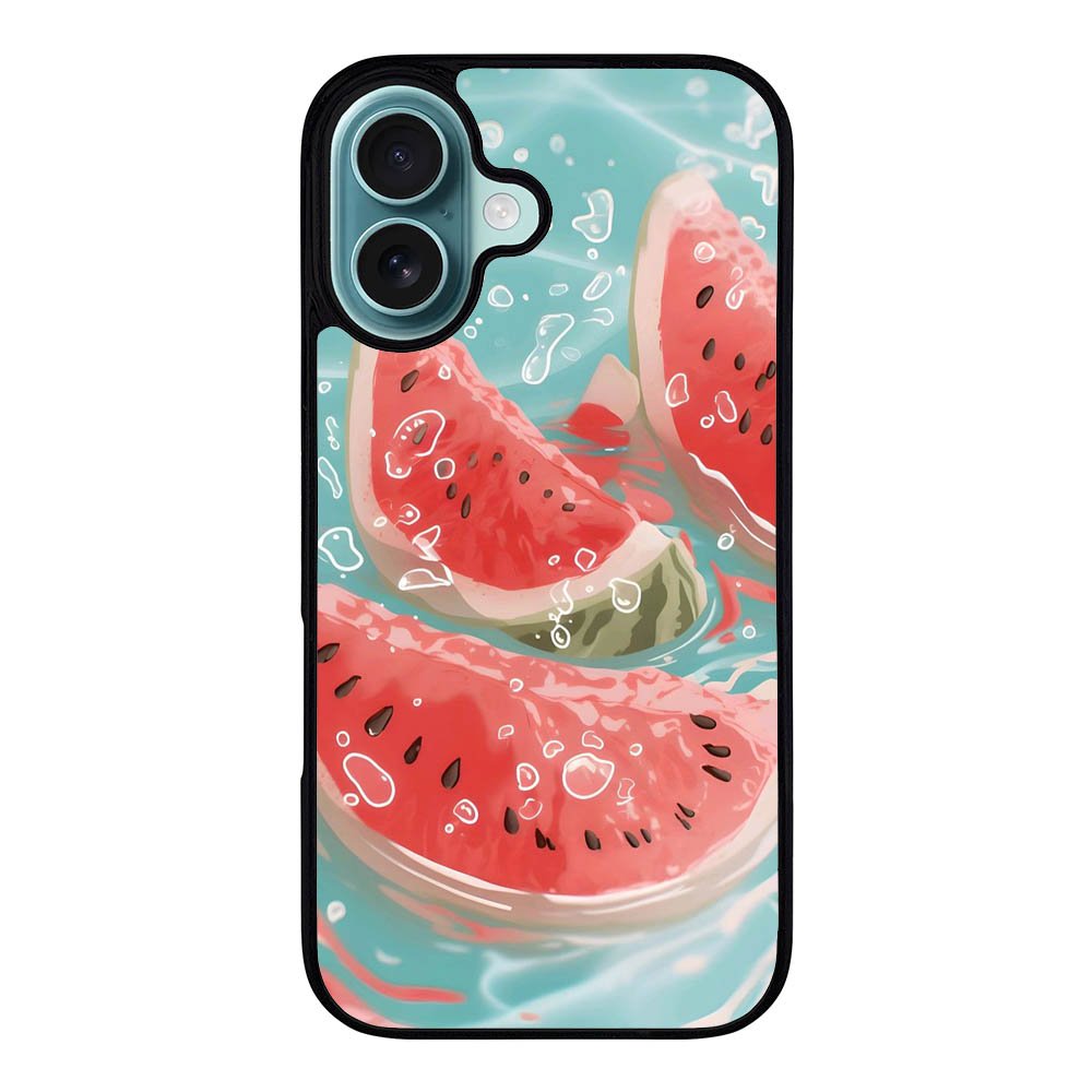 Water splash watermelon VL0252 iPhone 16 Case Cover